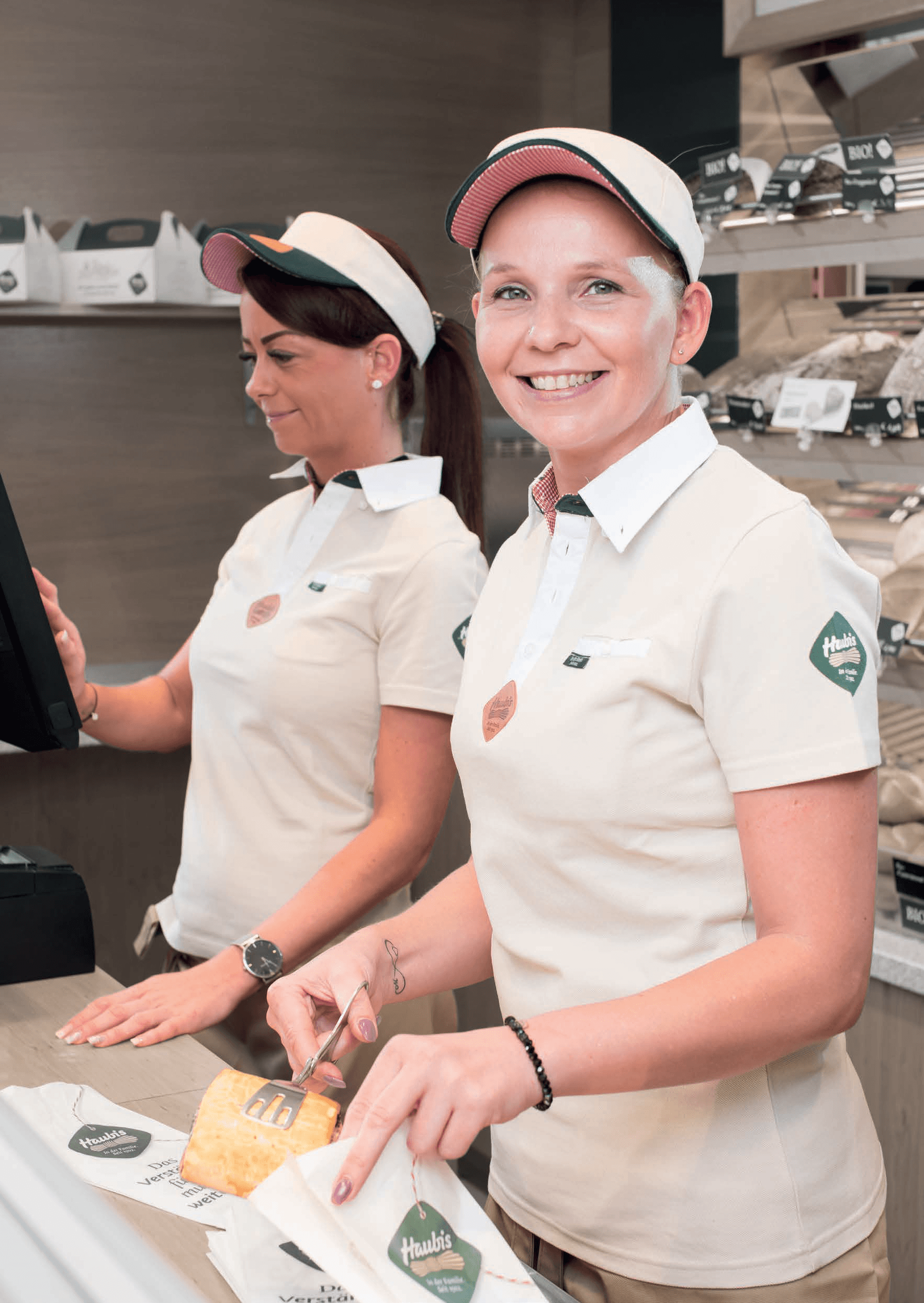 Haubis trägt Harryson Businesswear