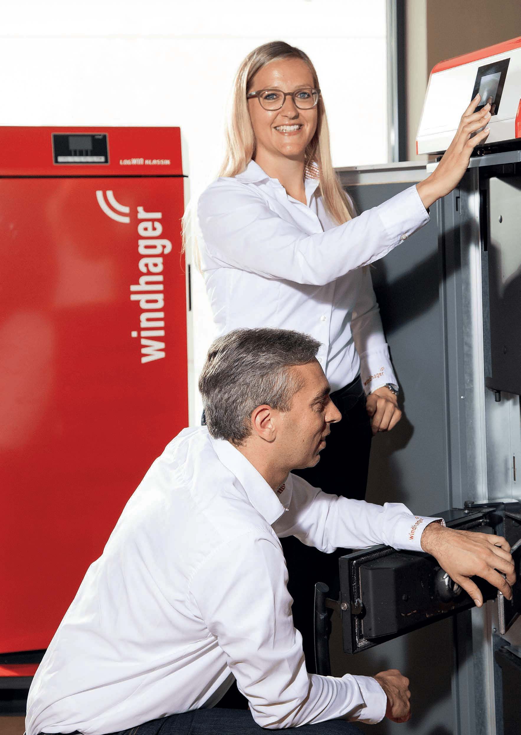 windhager trägt Harryson Businesswear